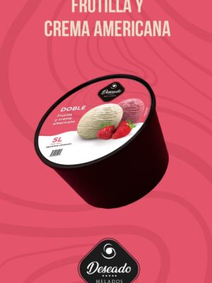 5L DOBLE FRUTILLA Y CREMA